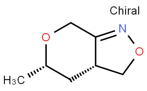 91823 - (3aR,5S)-3a,4,5,7-tetrahydro-5-methyl-3H-pyrano[3,4-c]isoxazole | CAS 1613393-51-3